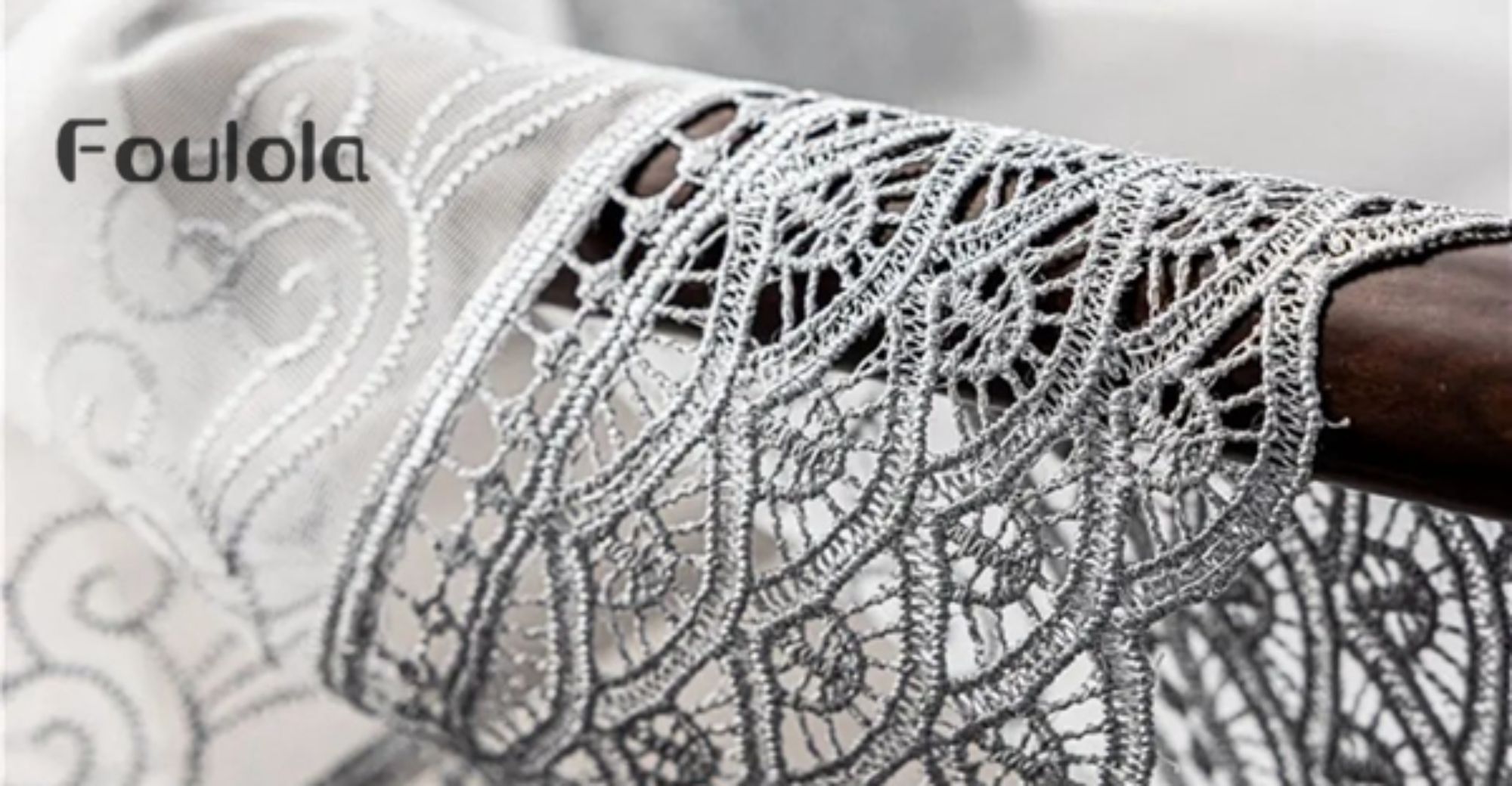 Foulola News:SRNC/SRXY/SRMF/TNSH/KXG/PJMH/TRDT#Embroidery Sheers