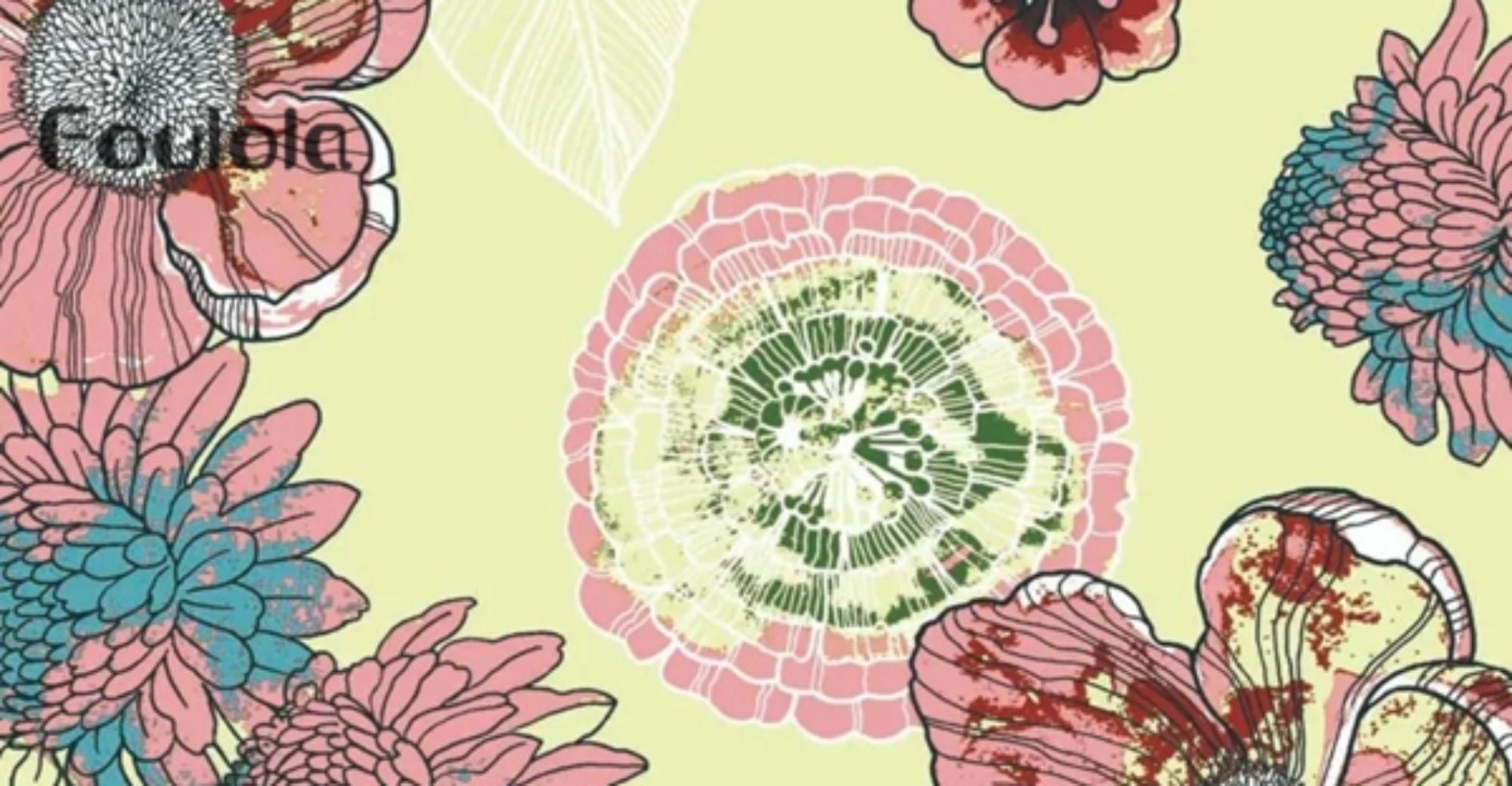 Two Sides Linen Fabric Print Designs Collection: Country Style