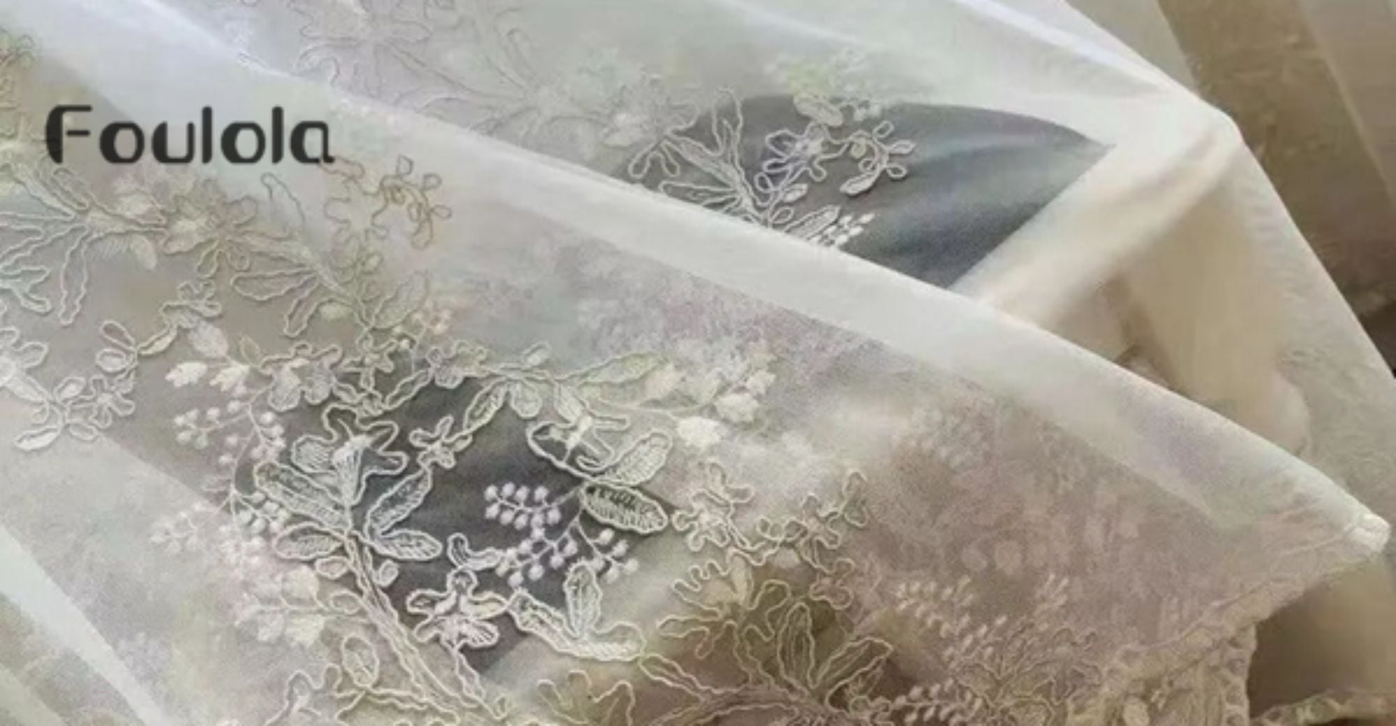 Foulola News: Embroidery Sheer Curtain :NS#/SC#/SDS#