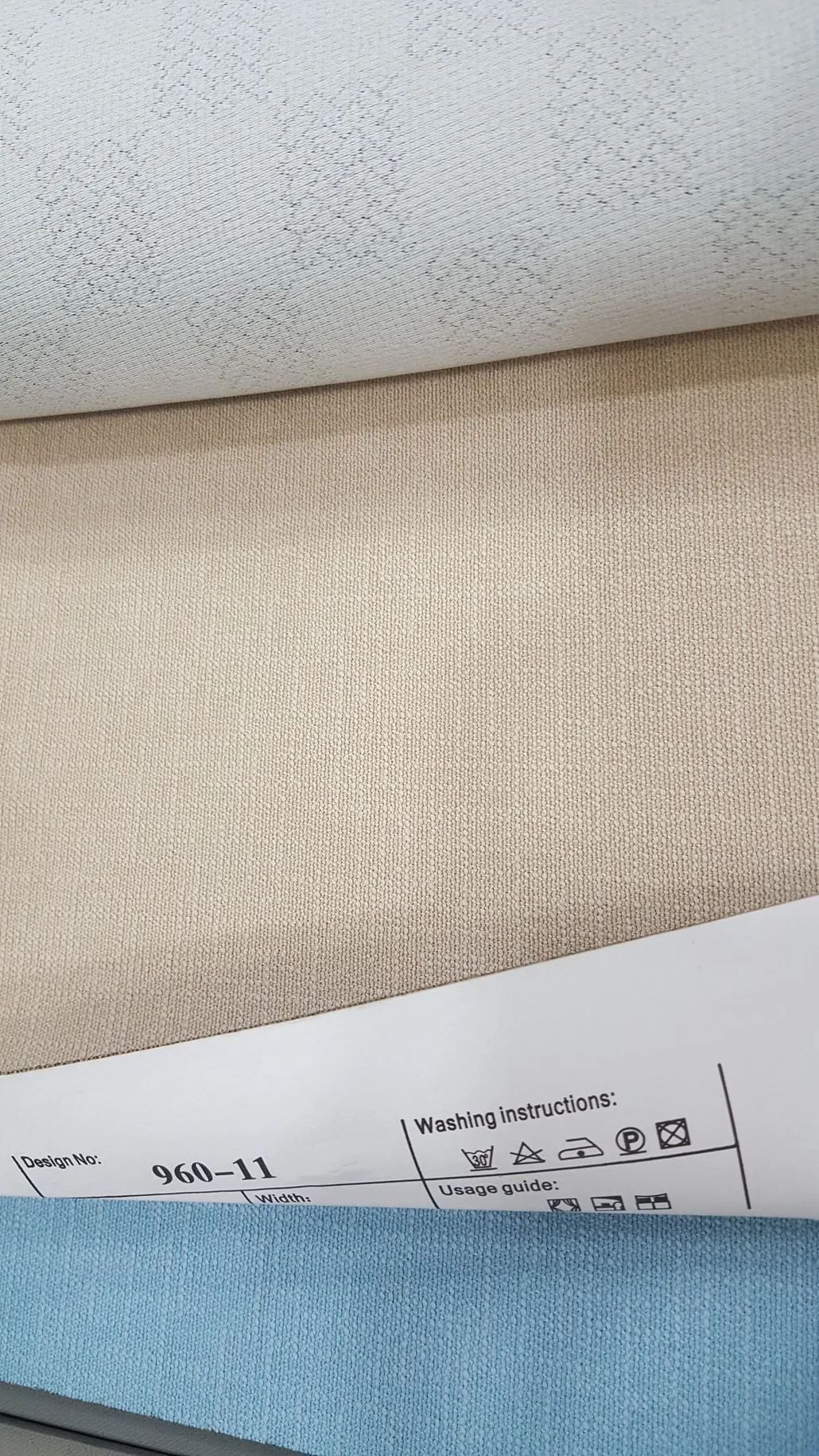 Foulola News:960# Linen Style Blackout manufacture
