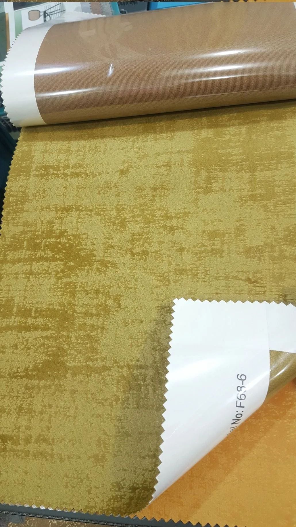 18 Foulola News:Velvet 68# Series, Dull(Matt) Face Sofa fabric details