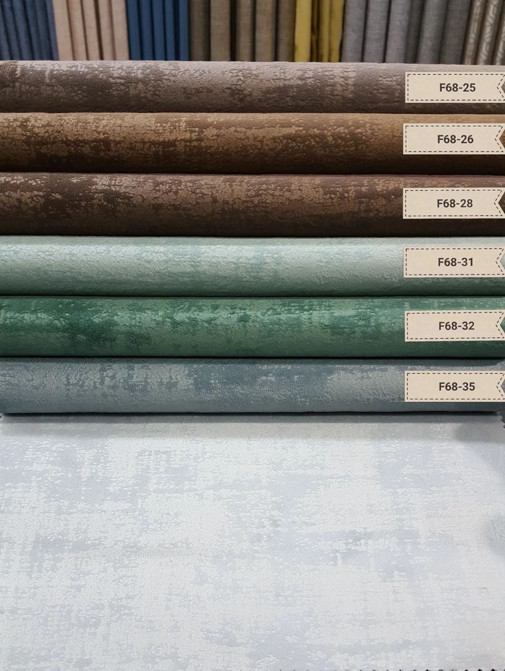 10 Foulola News:Velvet 68# Series, Dull(Matt) Face Sofa fabric manufacture
