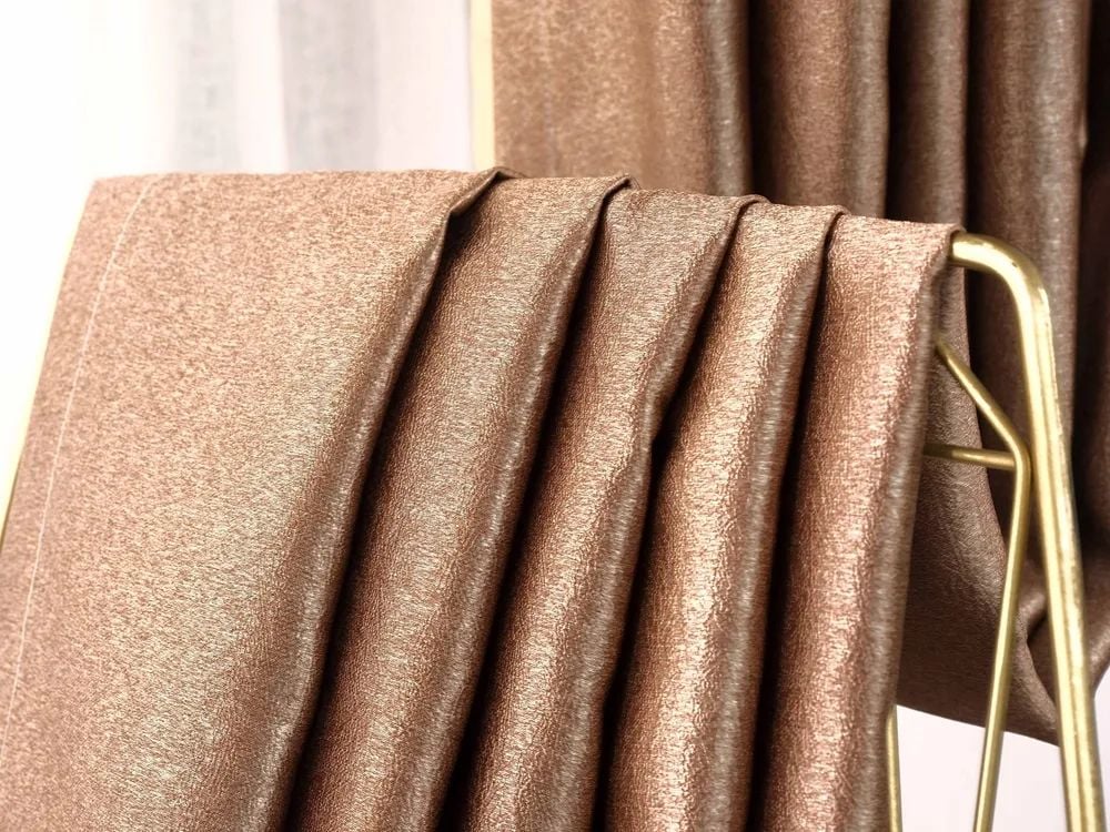 60 Foulola News: 2.8m DY/34# Series, Embossed Linen Style Blackout manufacture