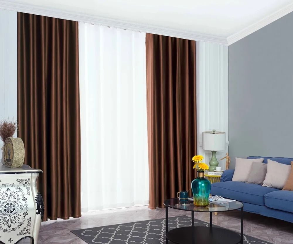 25 Foulola News: 2.8m DY/34# Series, Embossed Linen Style Blackout supplier