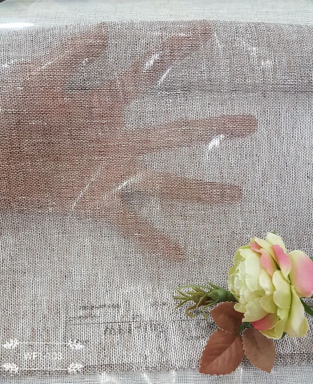 Foulola News: High Grade Linen WF2#series Sheer 2.85-3.0m Width manufacture