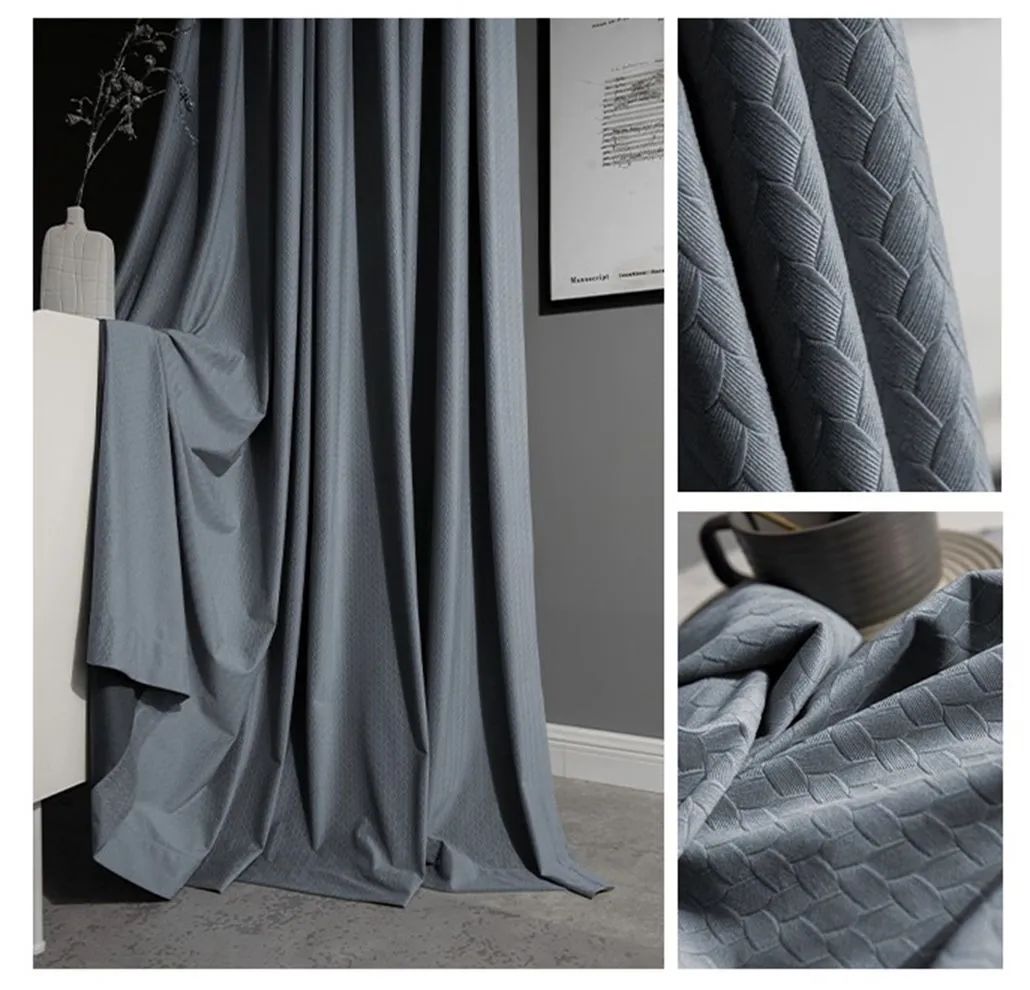 25 Foulola News: 147# Series Blackout Luxury Velvet Curtain factory