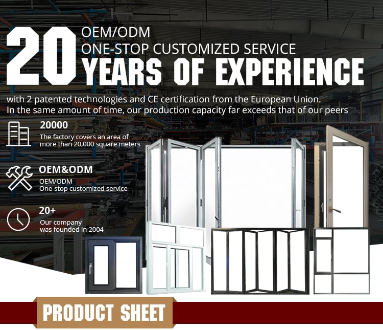 Discounted Price Aluminum Windows Wind Pressure Resistance Sound Proof Aluminum Clad Wood Window details
