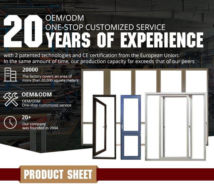 product aluminum clad wood door hurricane impact double tempered glass heatproof aluminum wood doors-0