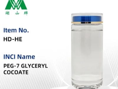 PEG - 7 GLYCERYL COCOATE in Sustainable Surfactant Solutions