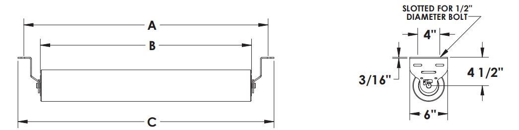 Return idler manufacture