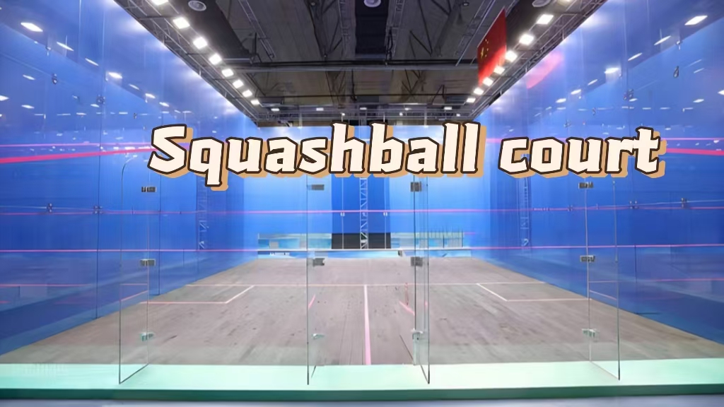 MCG High-Quality Panoramic Squash Court for Professional Use factory
