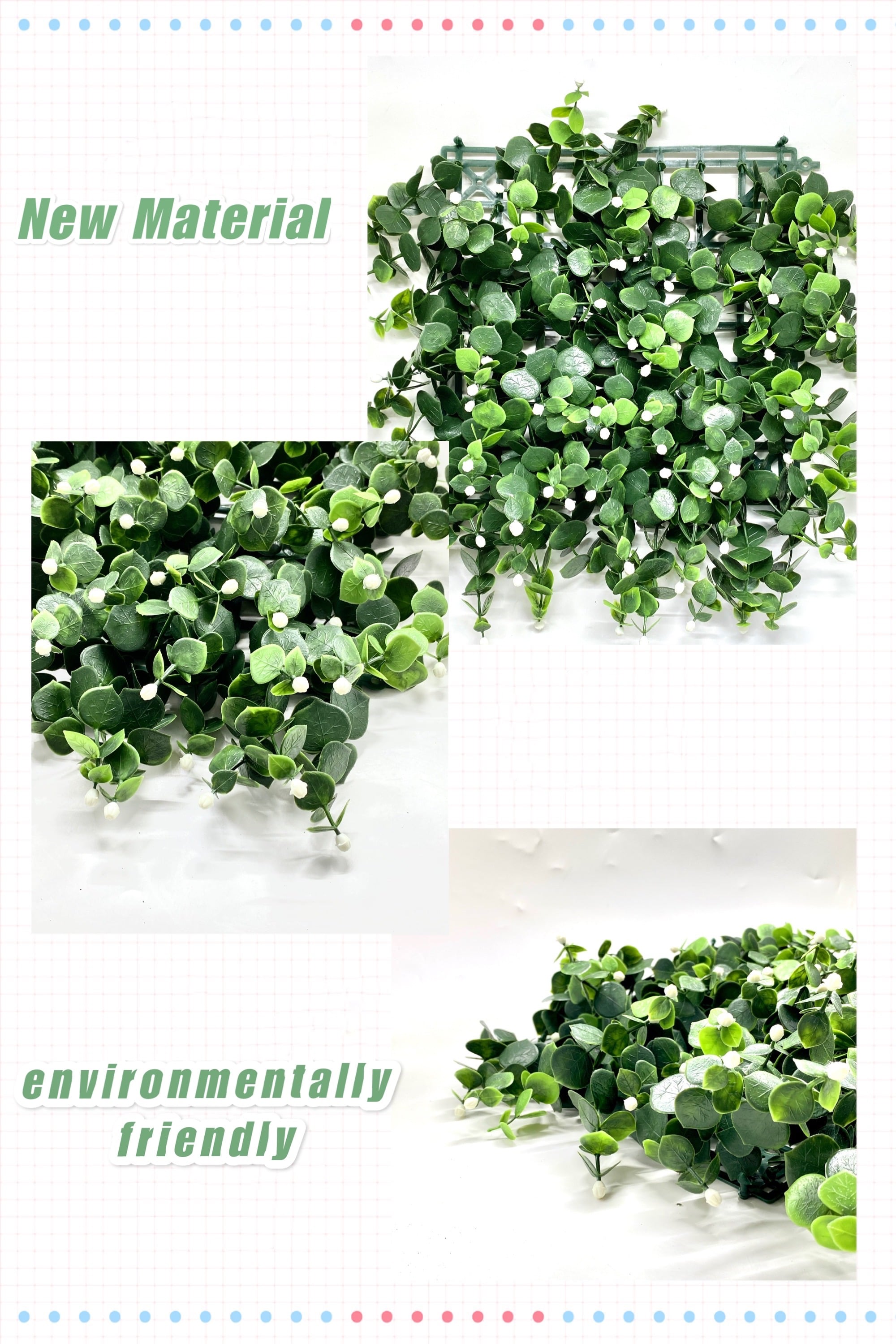 Landscaping Artificial Artificial Plants Wholesale Boxwood Hedge manufacture
