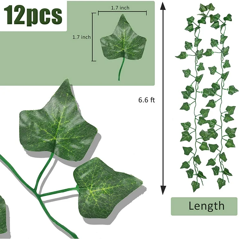 MCG Modern UV Certified Artificial Plant Novelty Metal Plastic Fabric Wall Design Simulated Ivy for Restaurants and Weddings supplier