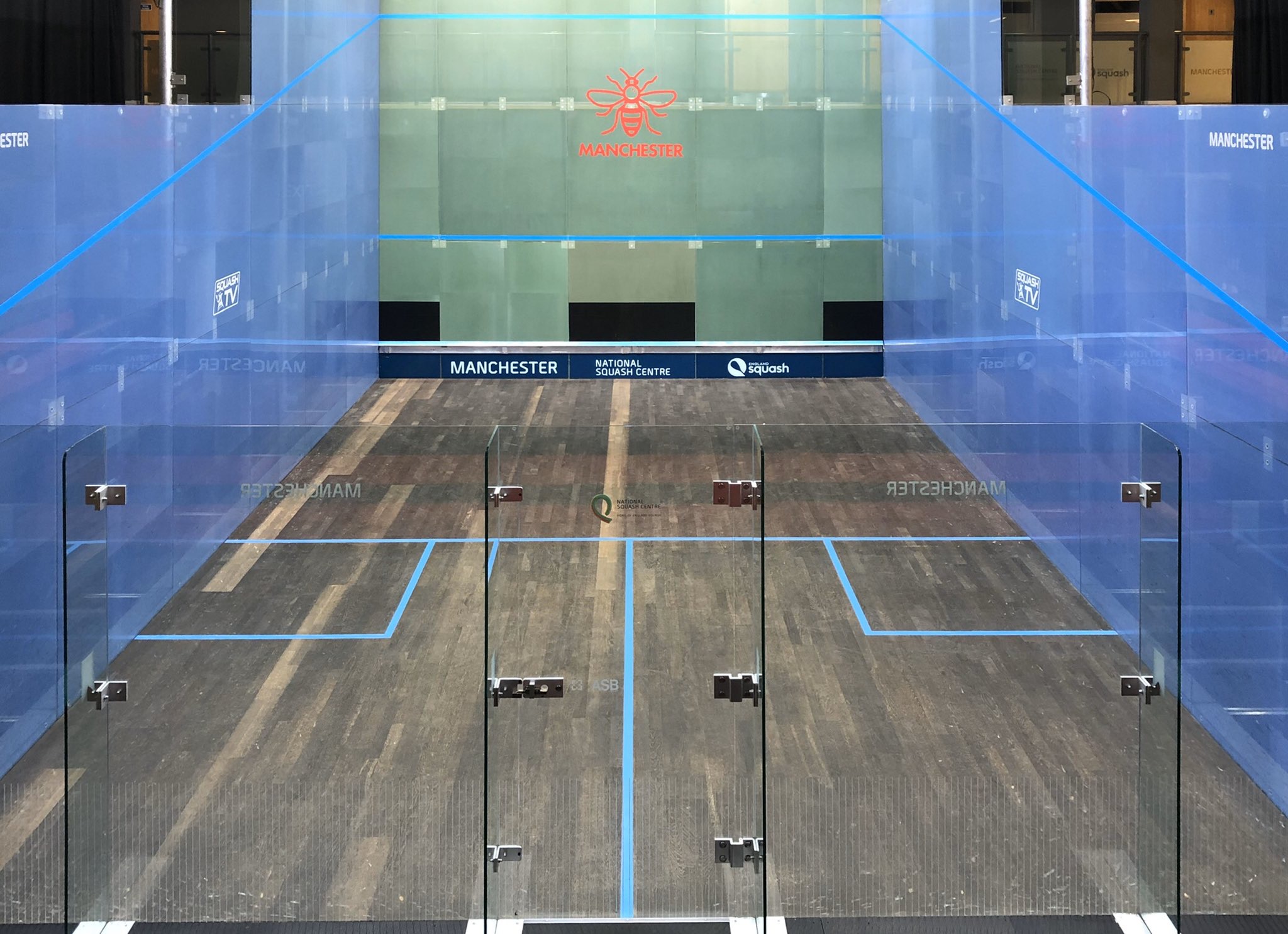 MCG High-Quality Panoramic Squash Court for Professional Use supplier