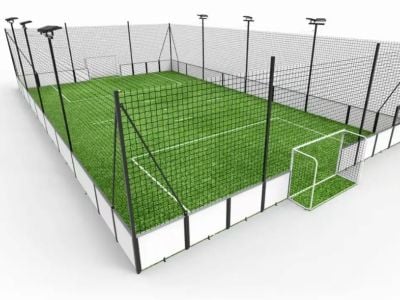 Cage Football Pitches Help Young Players Train Smarter in Jakarta
