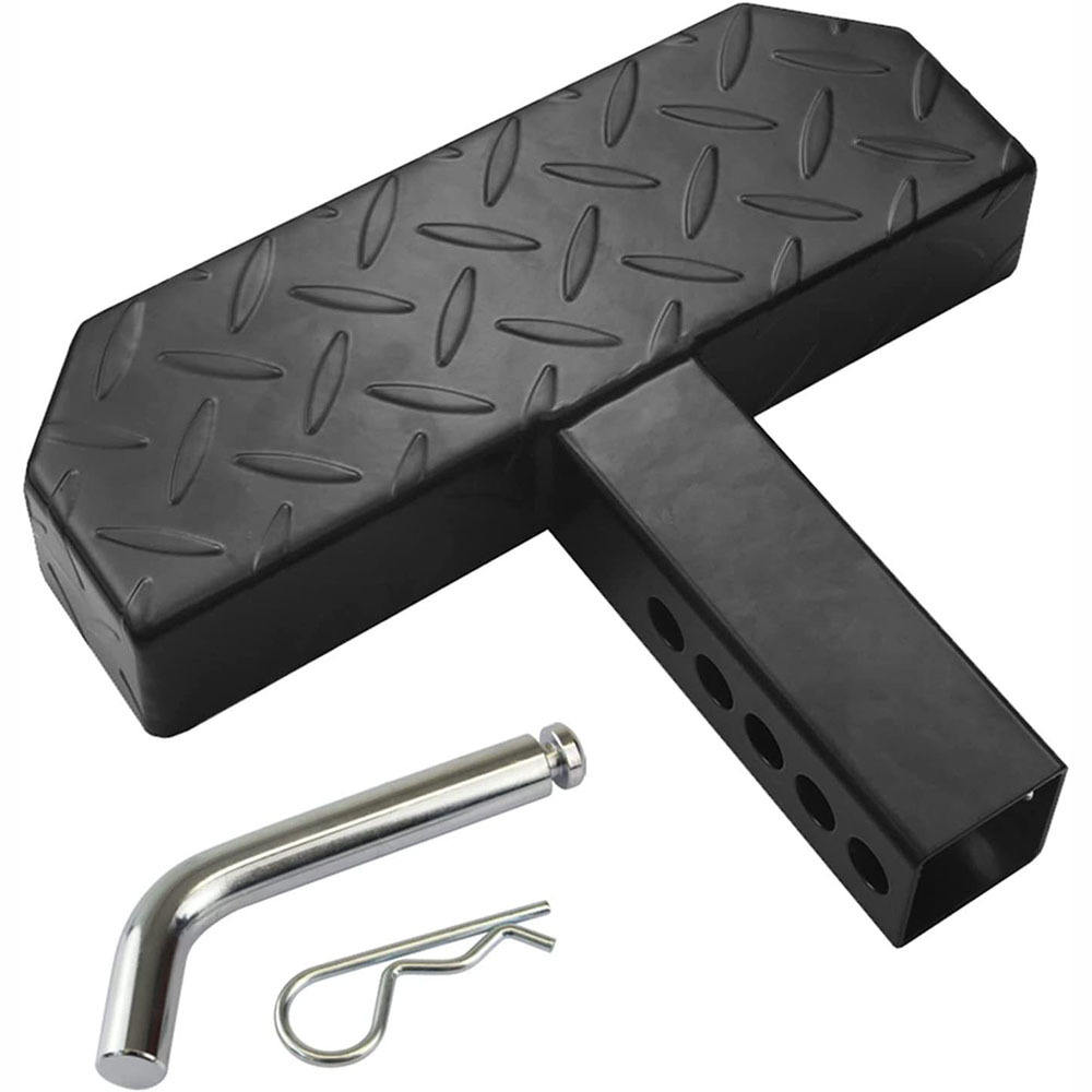 Multifunctional SUV Trailer Parts Accessories New Condition Solid Iron Bumper Hitch Step Bar Guard Steel Material Includes Hitch factory