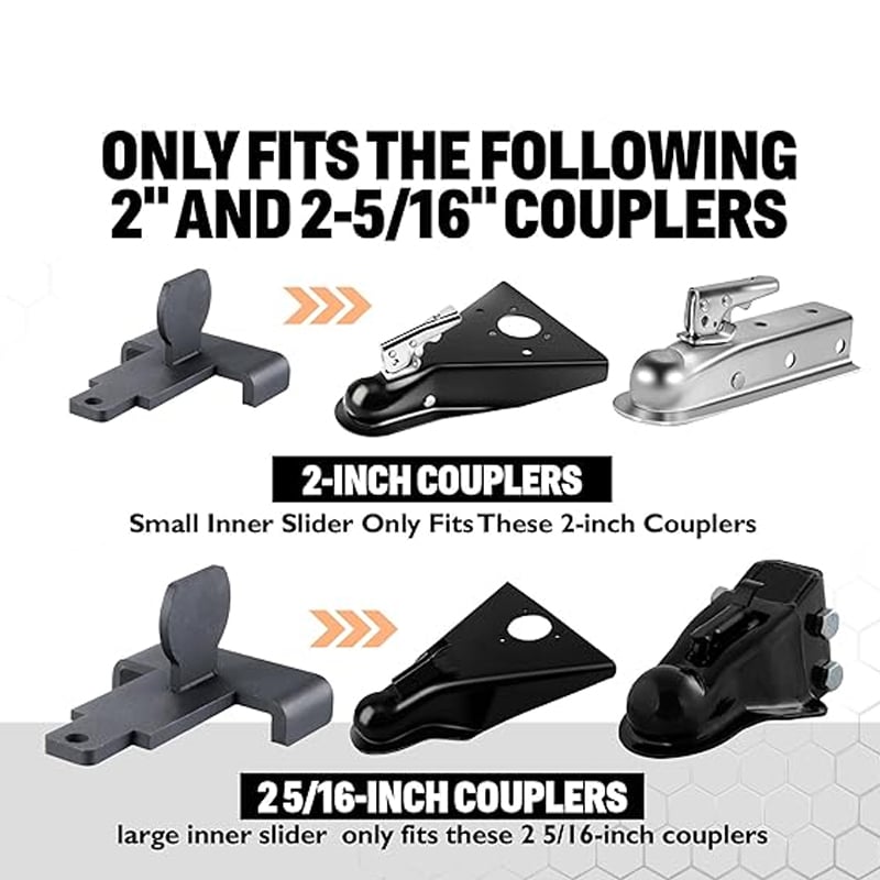 Heavy Duty Trailer Hitch Lock Anti Theft Trailer Lock Trailer Coupler Tongue Locks for Boats Rvs Trucks supplier