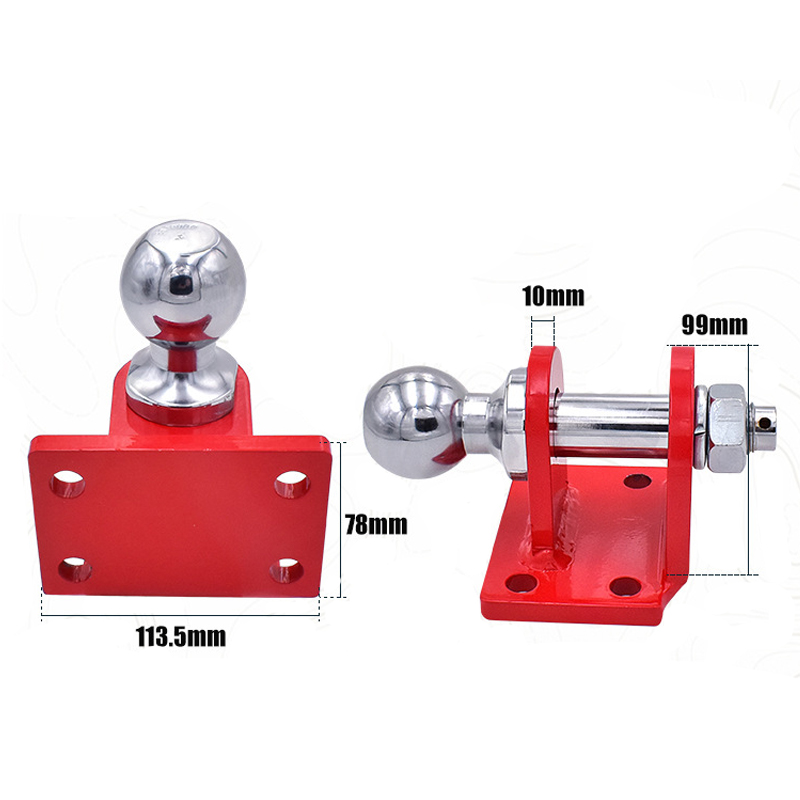 Adjustable Steel Hitch Receiver for Truck Trailers Welding Type Towing Bar Parts Accessories supplier