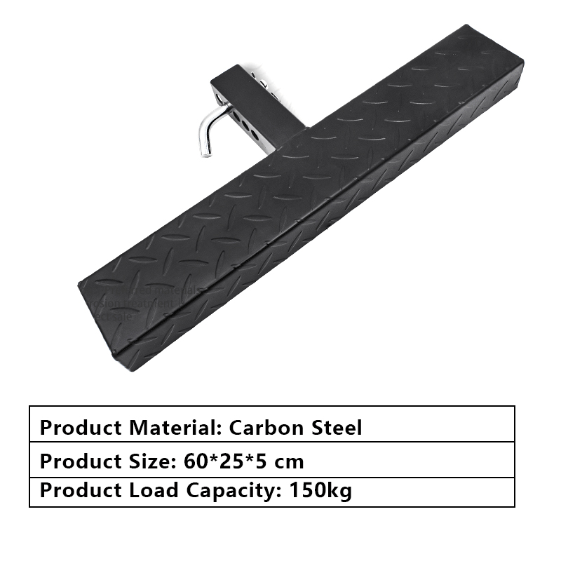 Welding Type Hitch Step Anti-Slip and Rust Towing Bumper Guard Most Car SUV Truck Pickup Trailer Parts & Accessories factory