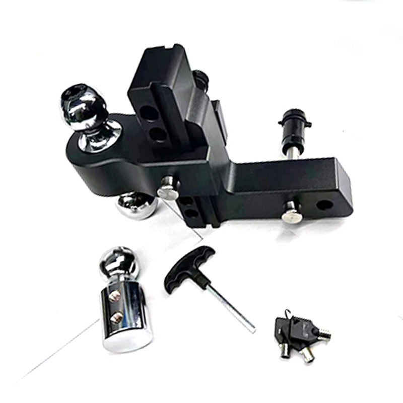 Ambull Heavy Duty Trailer Adjustable 2inch Hitch Ball Mount Receiver New Design Alloy Steel and Aluminium for Towing Trailers factory