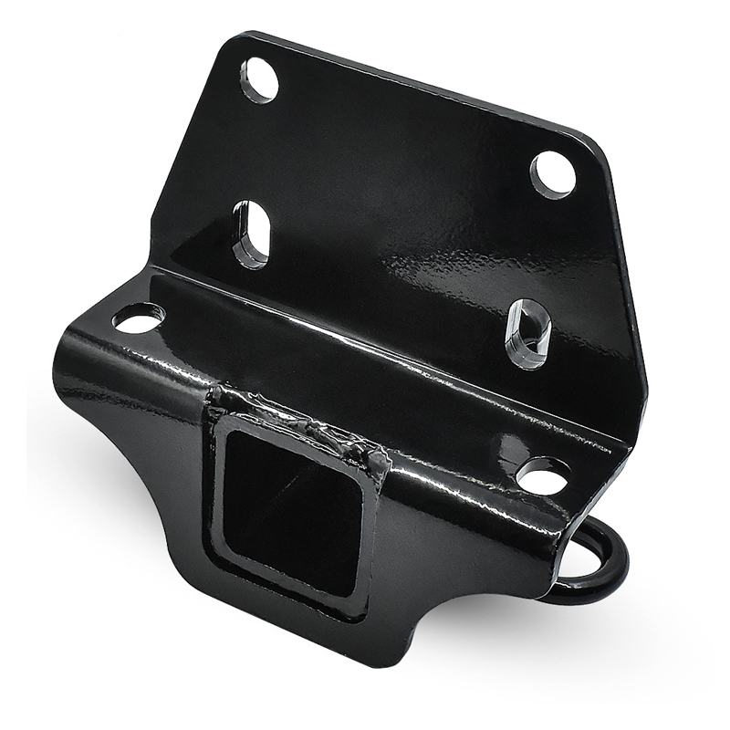 2-Inch Carbon Steel Hitch Tow for Trailer Suspension Lock and Plug-Used Exterior Accessory Hitch Receiver details