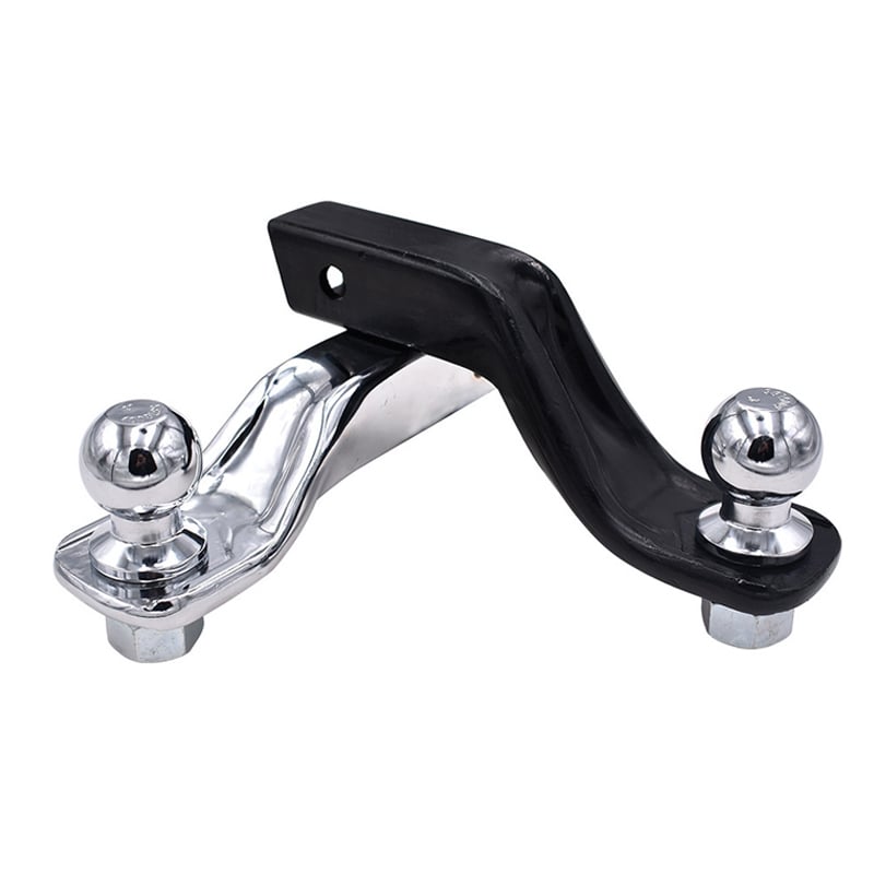 Height Adjustable Trailer Hitch System Ball Mount Aluminum Steel Towing Hitch details