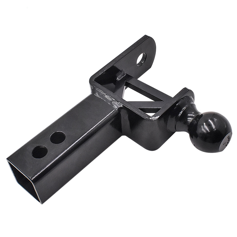 Carbon Steel Road Towing Hitch Receiver Ball Mount Adapter With 1 7/8 Inch Trailer Ball for ATV UTV manufacture