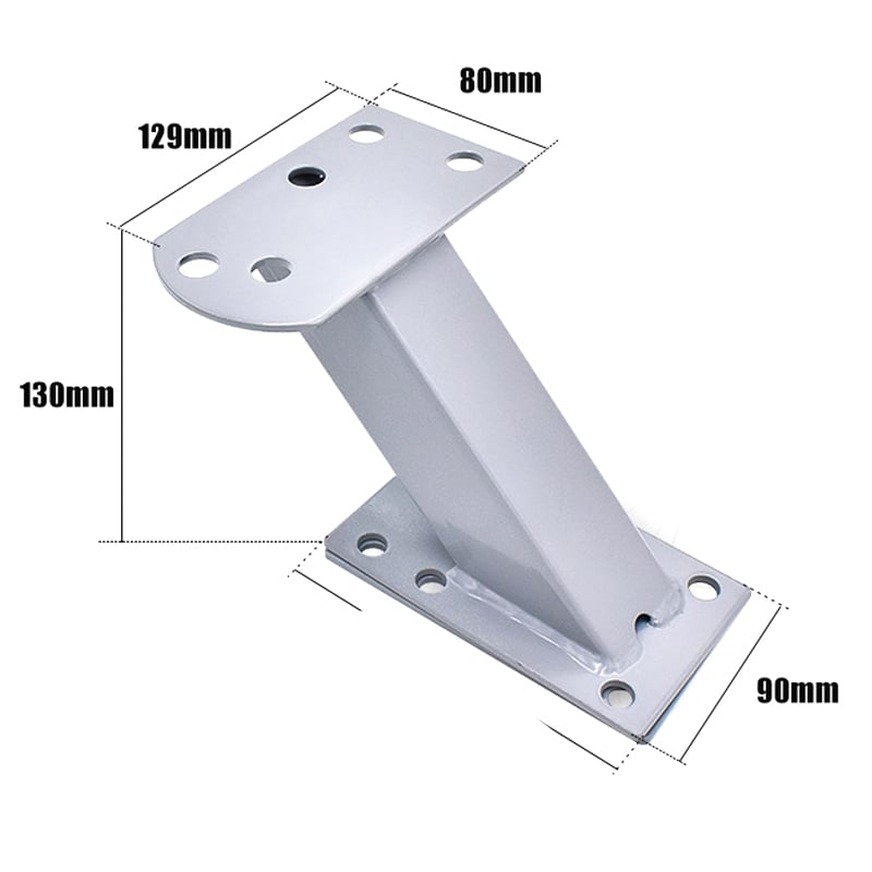 New and Used Galvanised Steel Trailer Caravan Spare Wheel Carrier Bracket Tyre Holder with Key-Welding Type supplier