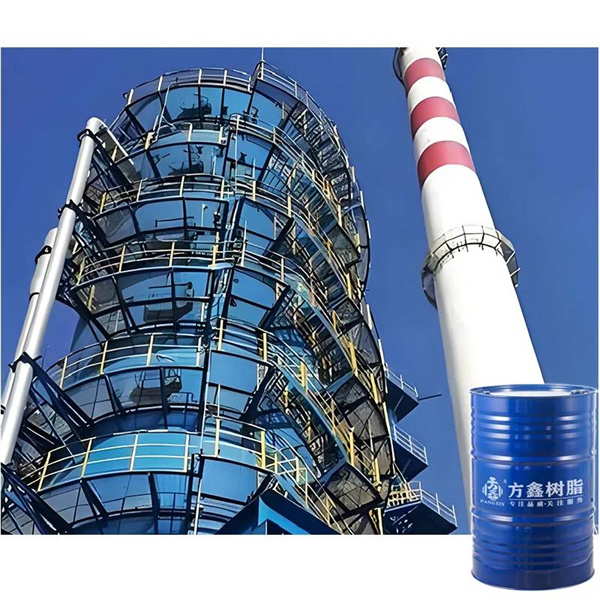 Innovative techniques and cutting-edge technologies at a resin production plant.