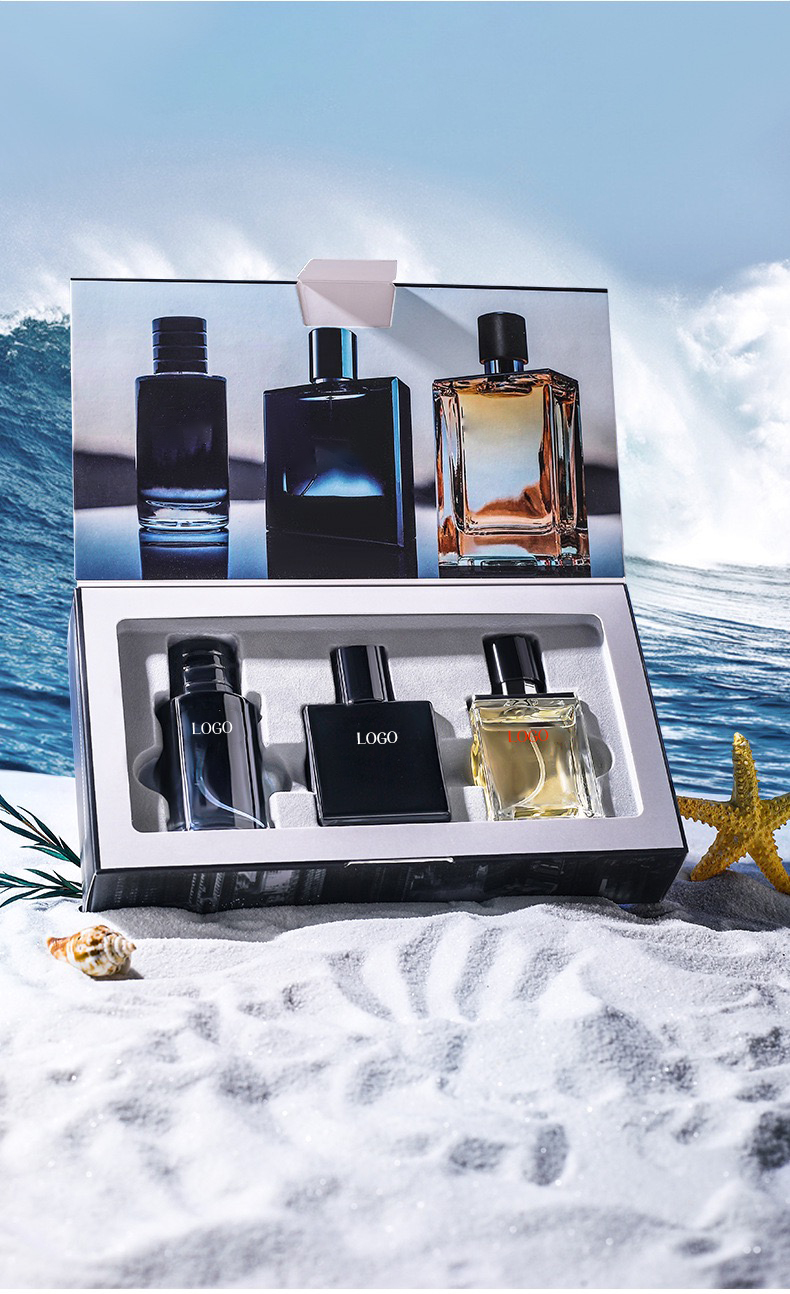 Mini 10ml 15ml glass spray empty perfume bottles with packaging and box details