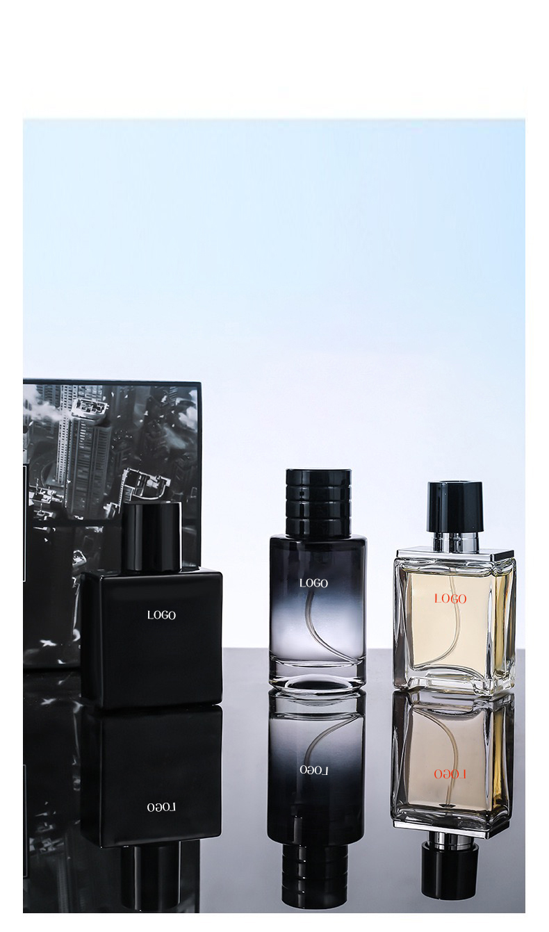 Mini 10ml 15ml glass spray empty perfume bottles with packaging and box factory