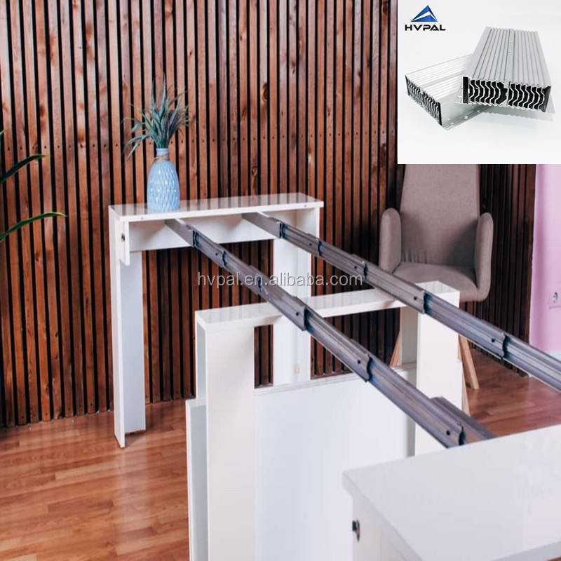 Multi Section Folding Table Slide Pull out Extending Table Mechanisms Folding Table Mechanism factory