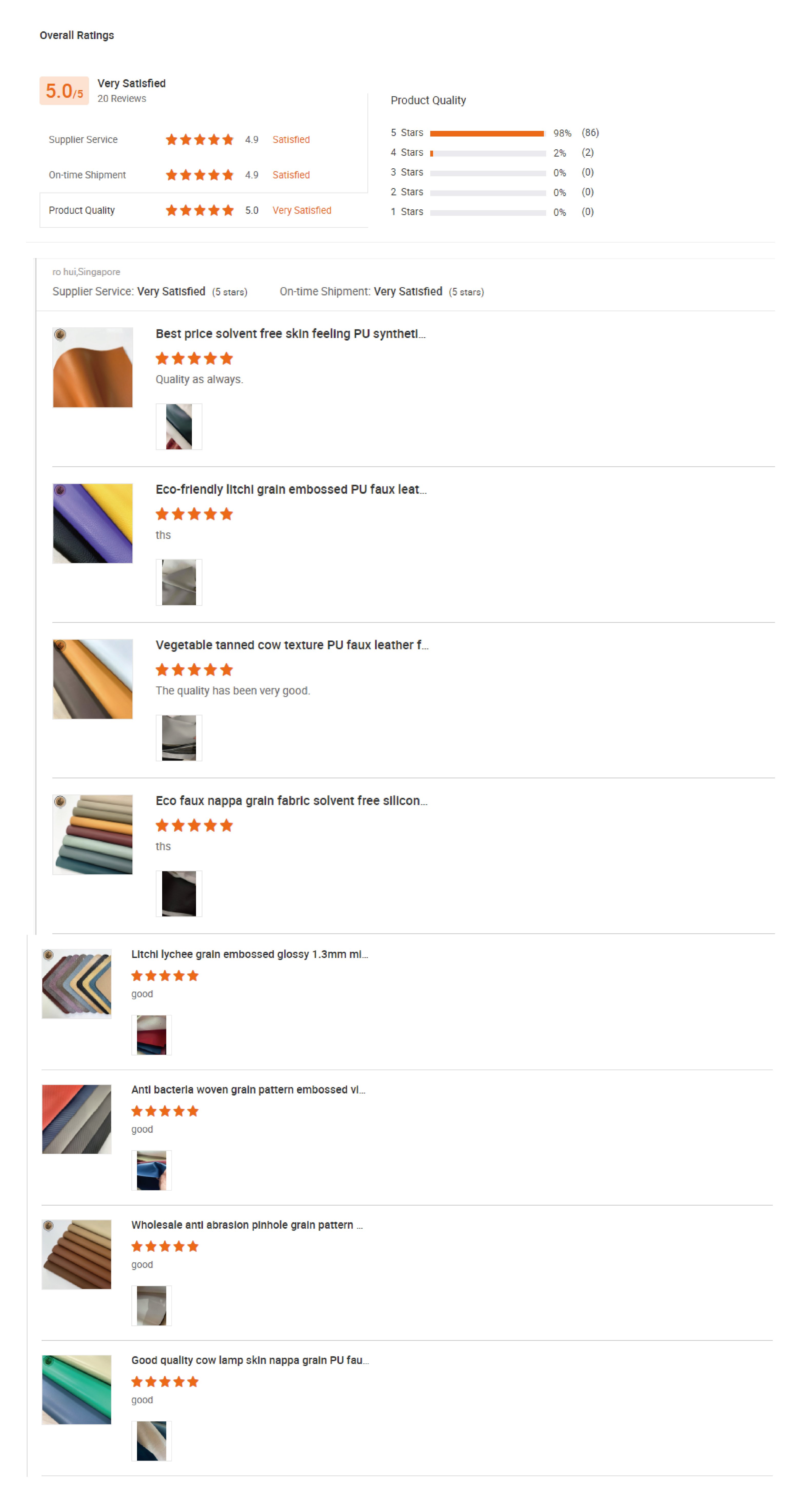 Cigno Leather - Wholesale Vegan Bamboo Fiber Leather Rolls for Bag Uppers details