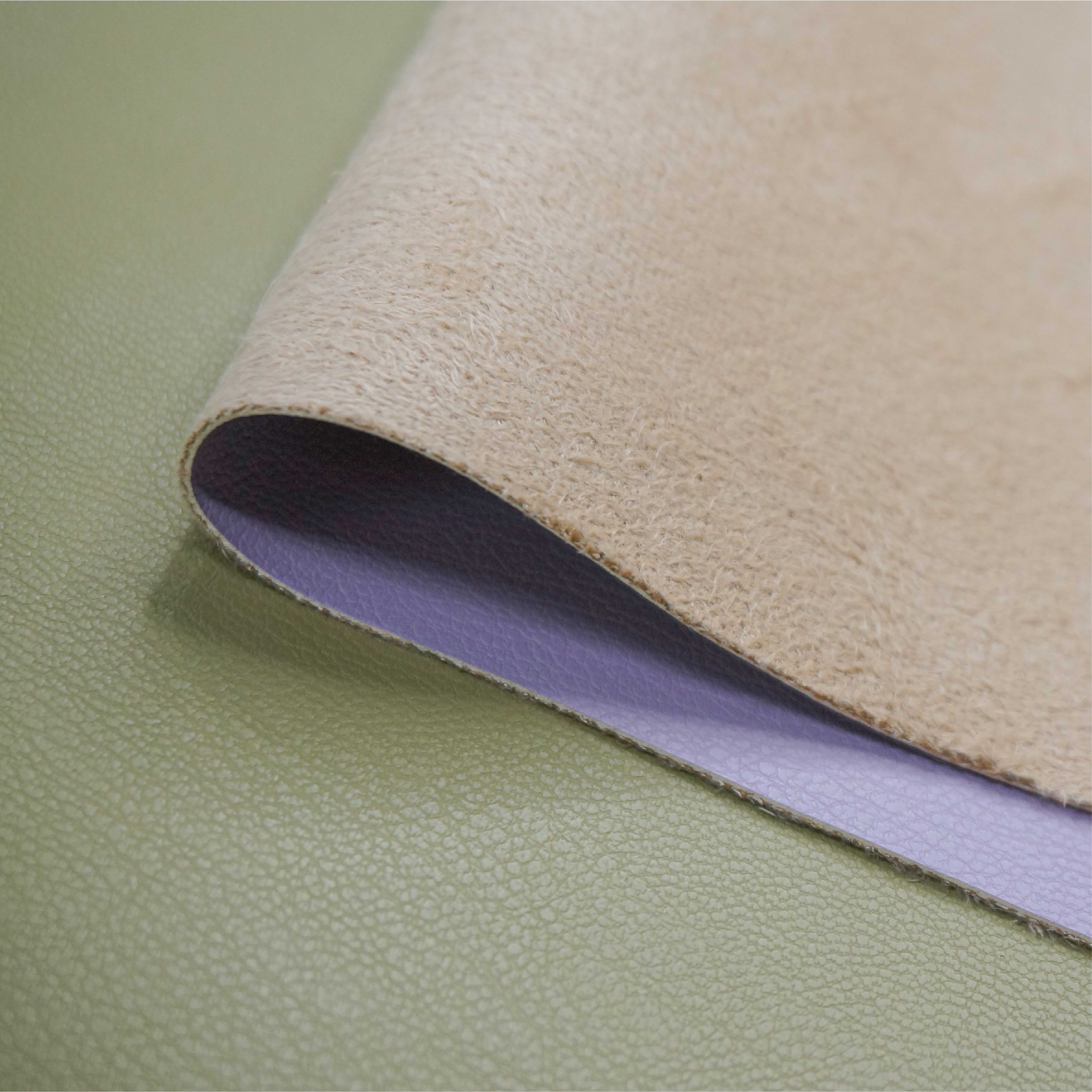 High-Quality, Waterproof PU Faux Leather with Superior Hand-Feel for Garment Jacket Creation factory