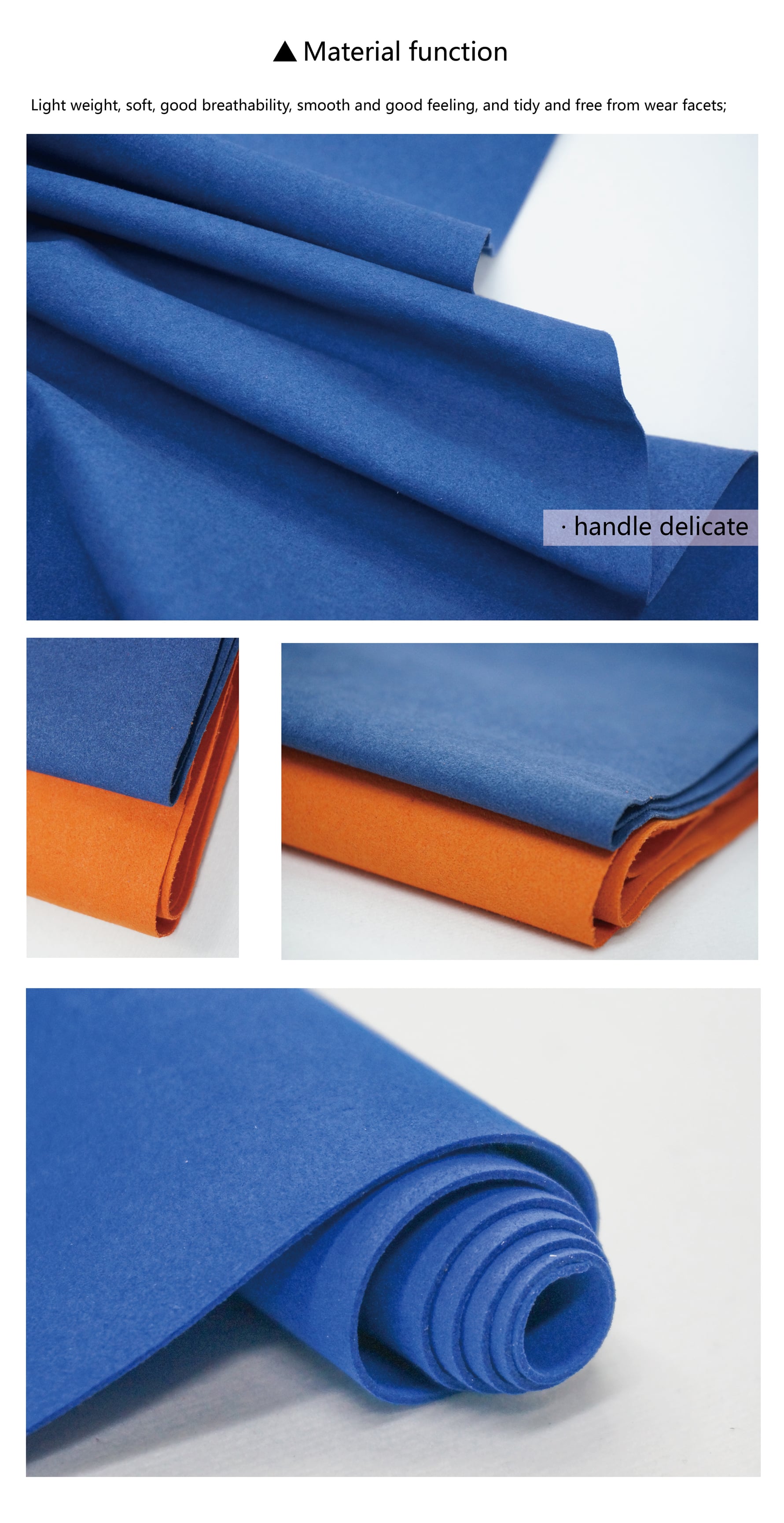 Cigno Leather - High Color Fastness Double-Sided Suede Alcantara Microfiber Leatherette for Auto & Shoe Interiors& Phone case details