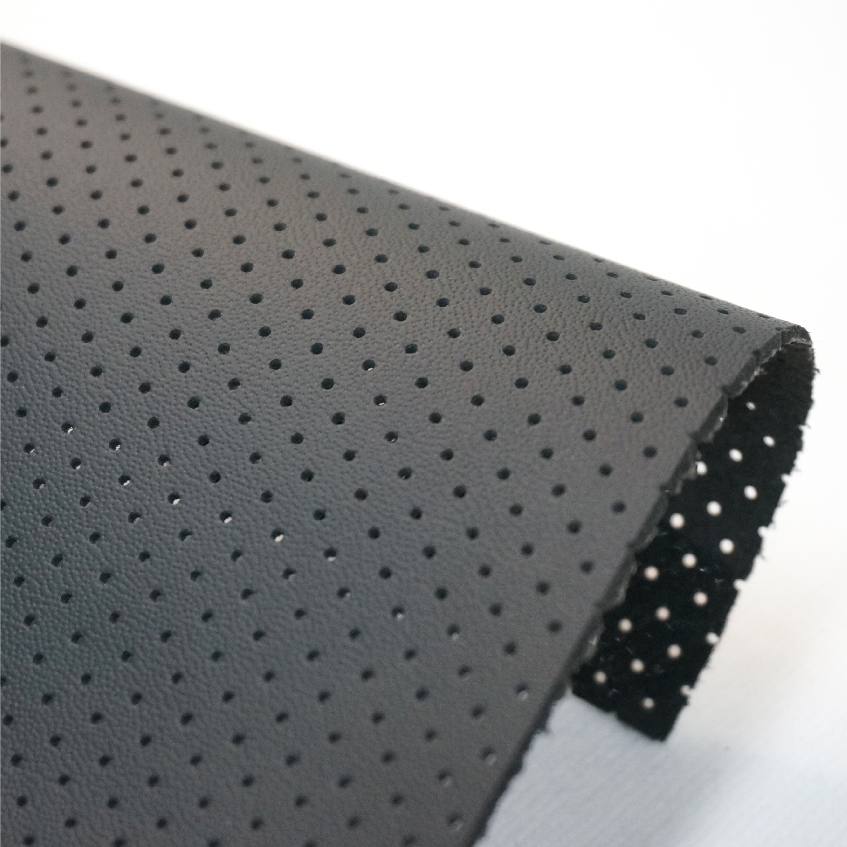 Cigno Leather - Breathable Perforated Microfiber Faux Leather Ideal for Car Seats details