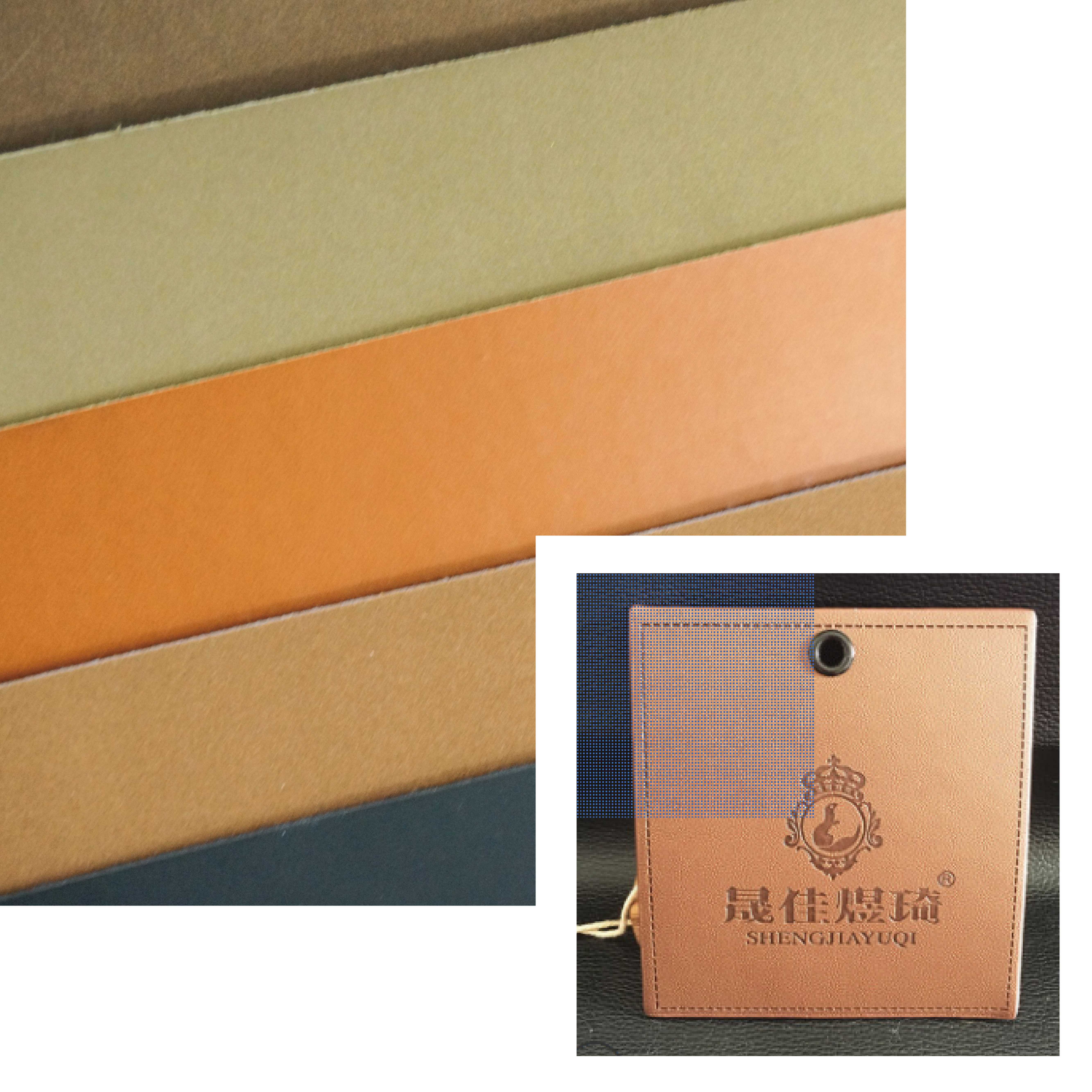 Cigno Leather Offers: High-Quality Custom Logo PU Leather Faux Leather for Logo Creation at Competitive Prices supplier