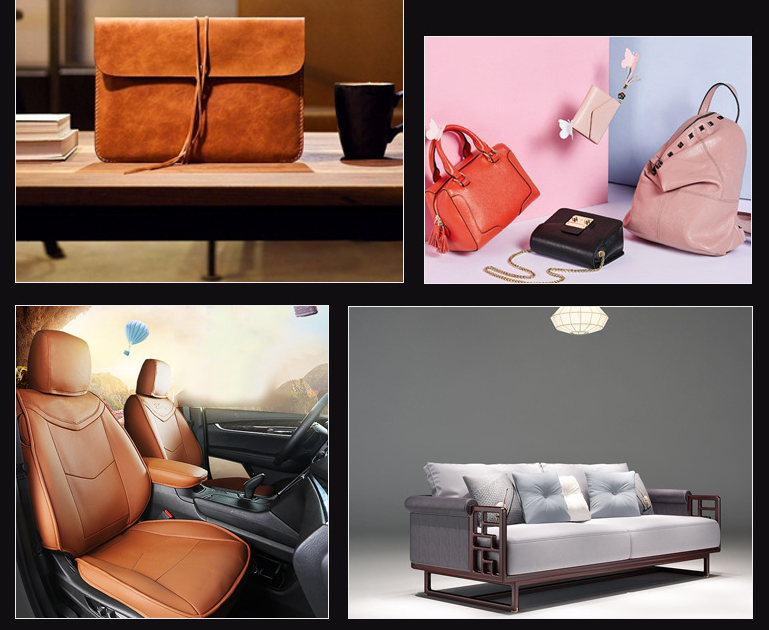Custom-Printed Silicone Synthetic Leather Fabric: PU Leather Exclusively for Handbags by Cigno Leather manufacture