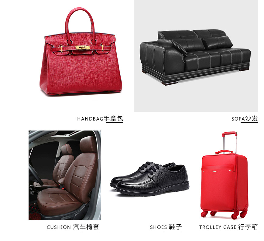 1.5 MM Solvent-Free Dirt-Resistant Silicone PU Leather for Cases & Accessories details