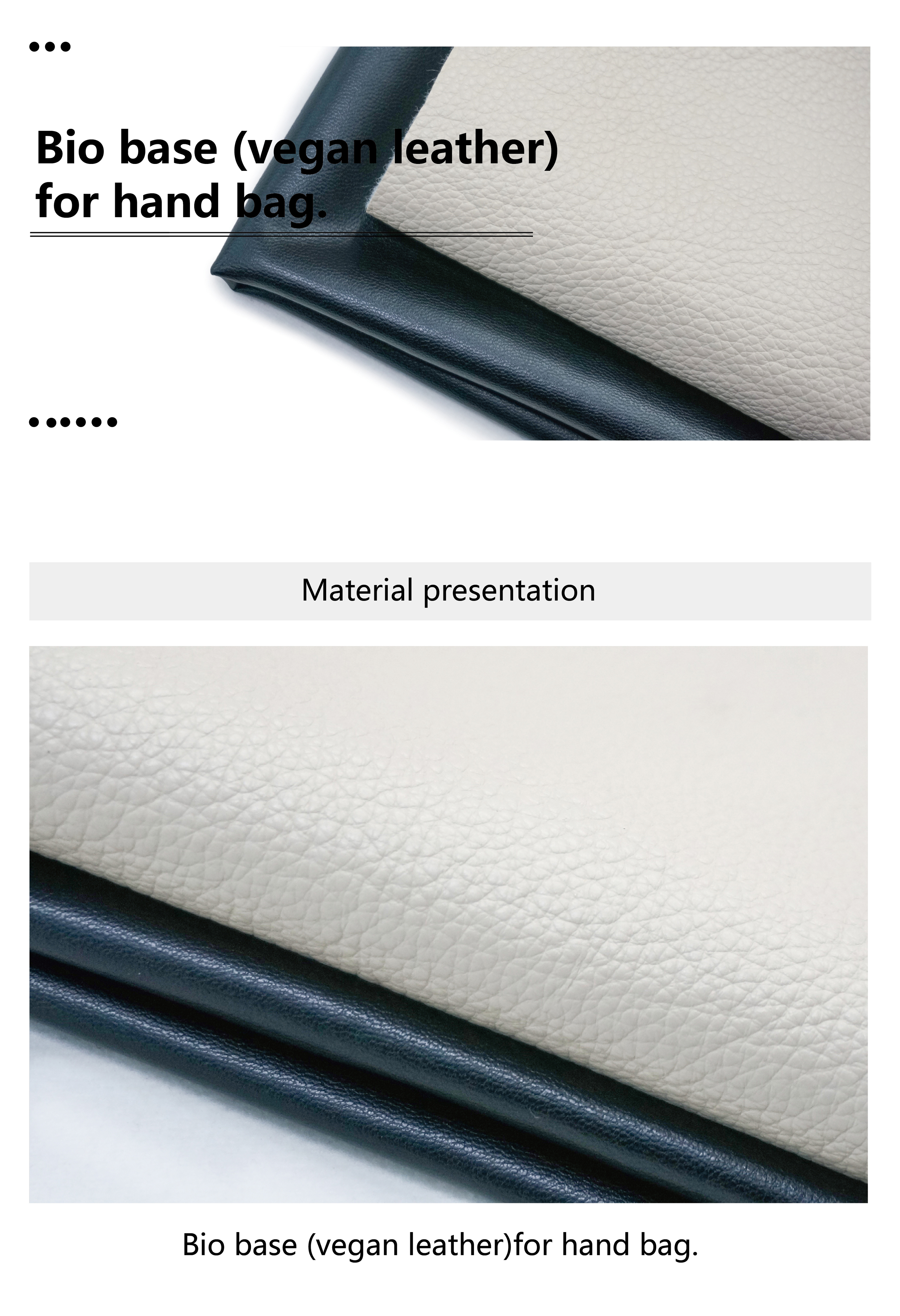 Cigno Leather - Wholesale Vegan Bamboo Fiber Leather Rolls for Bag Uppers manufacture