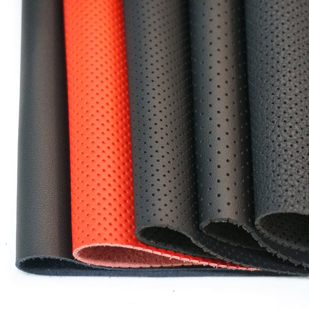 Microfiber Cuero eco leather material Microfiber leather Synthetic Leather for car seat steering wheel