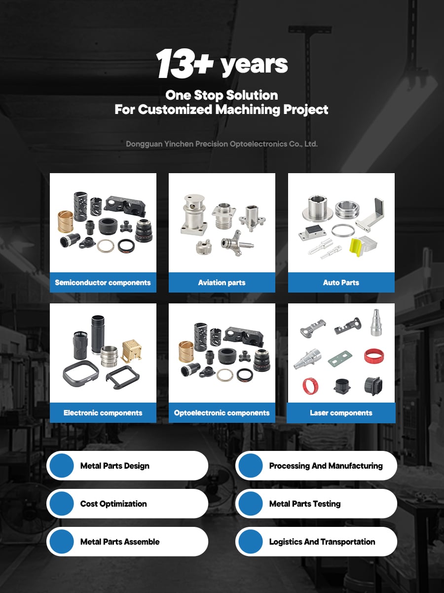 product best selling 4 5 axis cnc machining parts aluminum alloy semiconductor component featuring stainless steel material-1