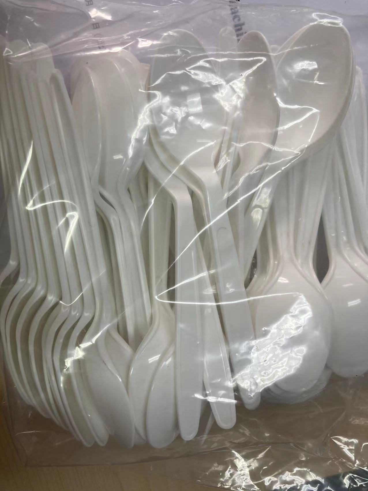 product plastic cake forks spoons and knives crusher knife injection making molding machine-4