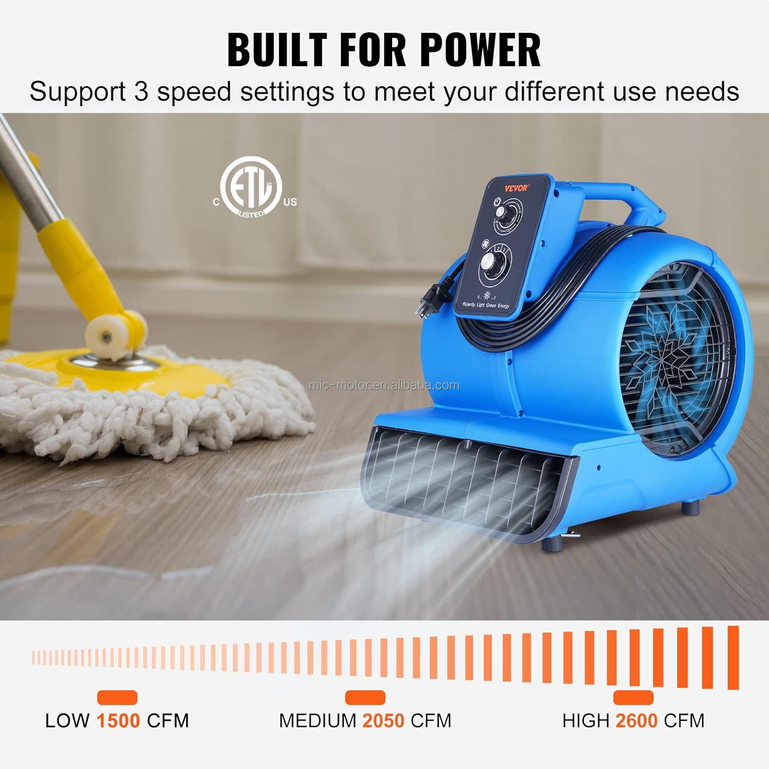 product 0 20 45 90 high quality high pressure big wind air mover air blower-2