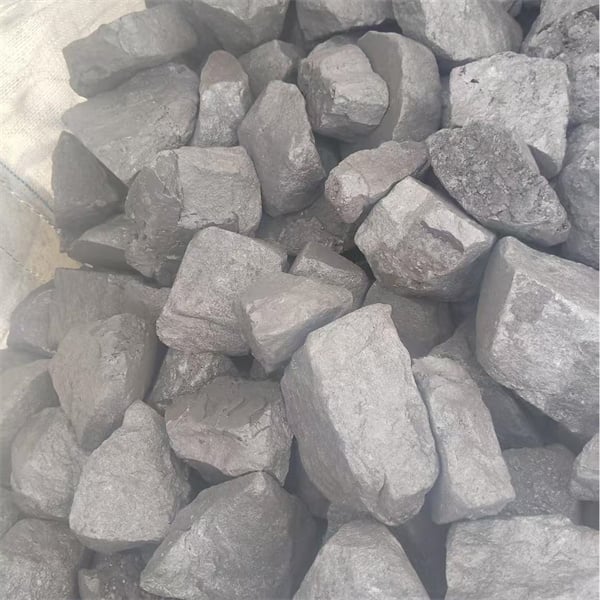 The production process of bulk ferro alloys