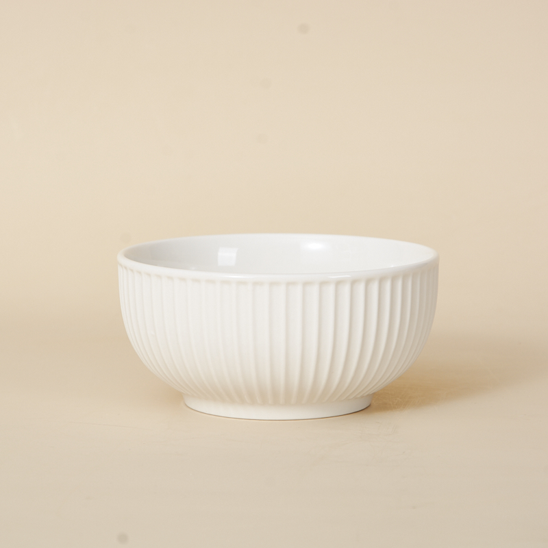 Customized Modern White Ceramic Dinnerware Set Embossed and Durable for Home Hotel or Holidays supplier