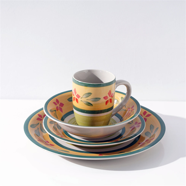 Easy care for everyday use of ceramic dinnerware.