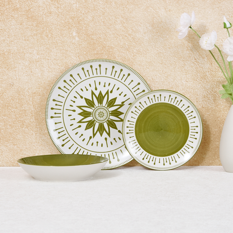 Wholesale Porcelain Tableware Sets with Minimalist Design Dishwasher Safe for Home & Restaurant Use Customizable Colors Patterns supplier