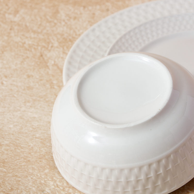 Wholesale 6-Piece Anime Cartoon Pattern White Porcelain Dinnerware Set for Hotels Dishwasher Safe & Sustainable factory
