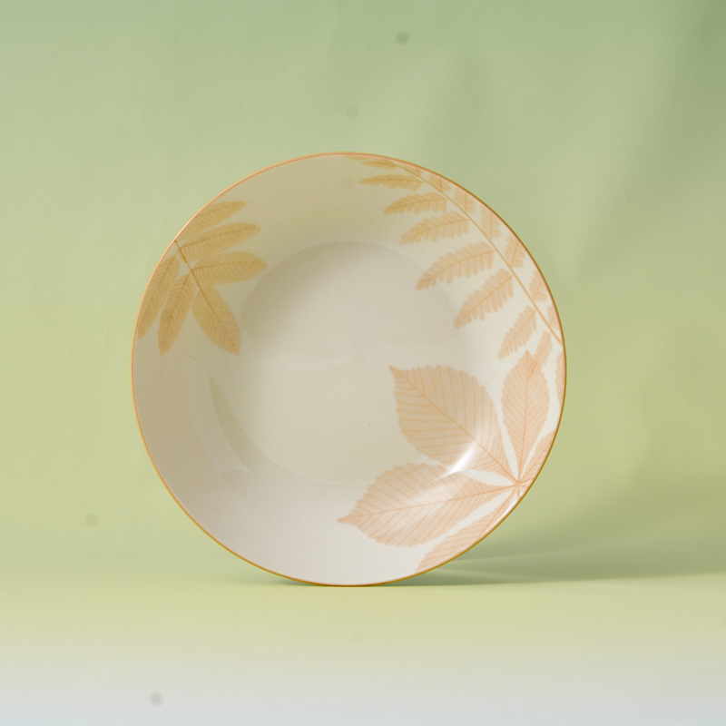 Customizable Printed Eco-Friendly Ceramic Tableware Set Includes Dinner Plate and Dining Food Storage Container details